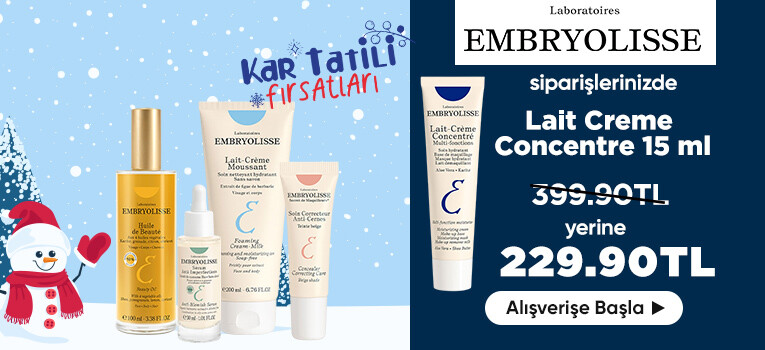 Embryolisse Kar Tatili Fırsatları