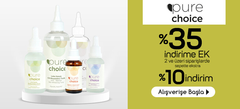 %35 İndirime Ek Sepette %10 İndirim