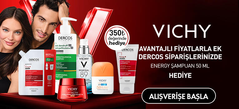 Vichy Energy Şampuan Hediyeli