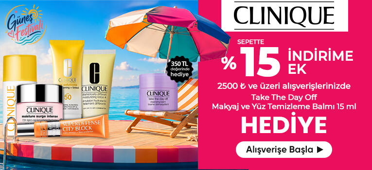 Güneş Festivali Hediyeli Clinique