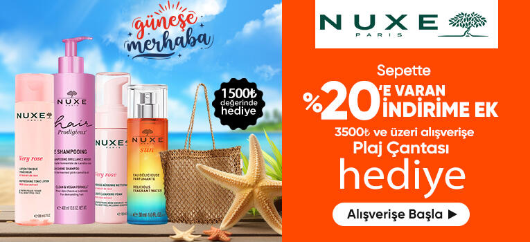 Güneşe Merhaba Nuxe Plaj Çanta Hediyeli