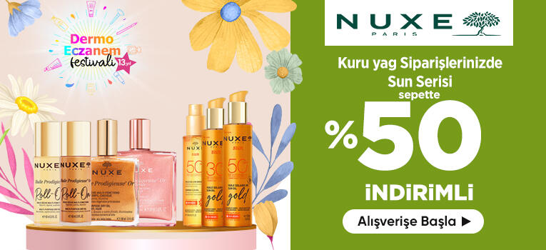 Nisan Konseptli Papatya Kuru Yağ Nuxe