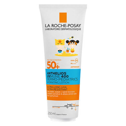 La Roche Posay Anthelios Dermo Pediatrics UVmune400 SPF50+ Hassas Ciltler ve Çocuklar İçin Güneş Koruyucu Vücut Sütü 250 m