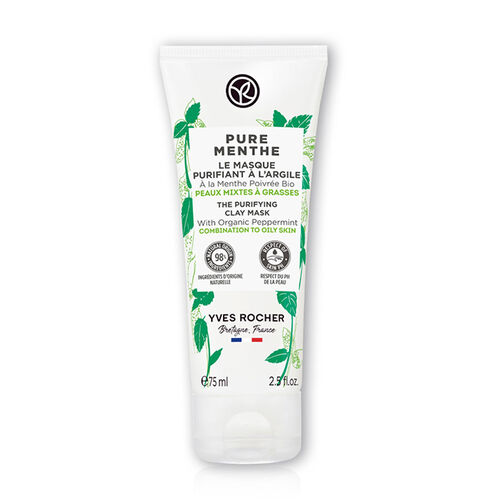 Yves Rocher Pure Menthe Matlaştırıcı Kil Maske