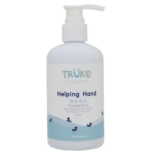 Trukid Helping Hand Wash - Çocuklar için Organik İçerikli Tamamen Doğal El Sabunu 236 ml