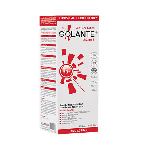 Solante Acnes Sun Care Lotion