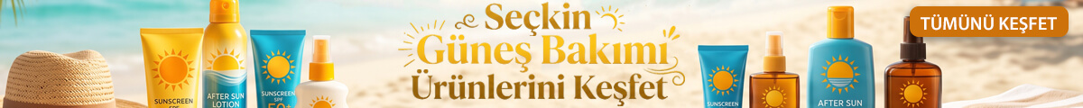  Güneş Bakım kategorisinden alışverişe özel fiyatlı ürünler 