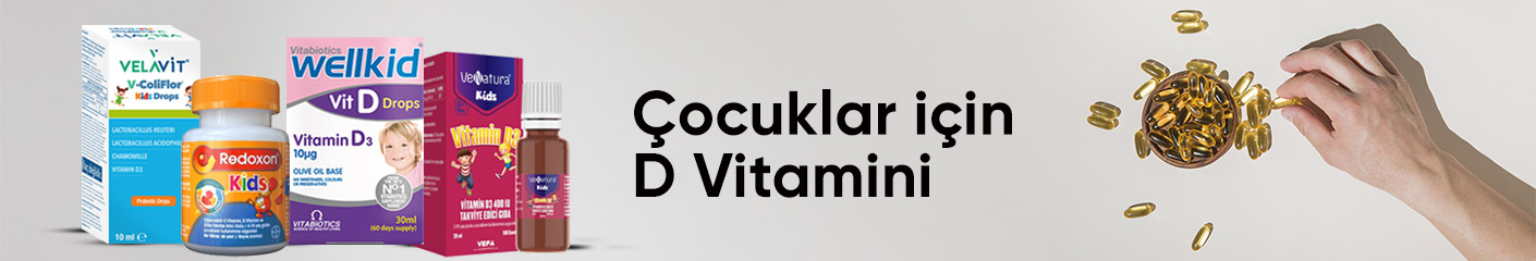 Çocuklar için D Vitamini Ürünleri