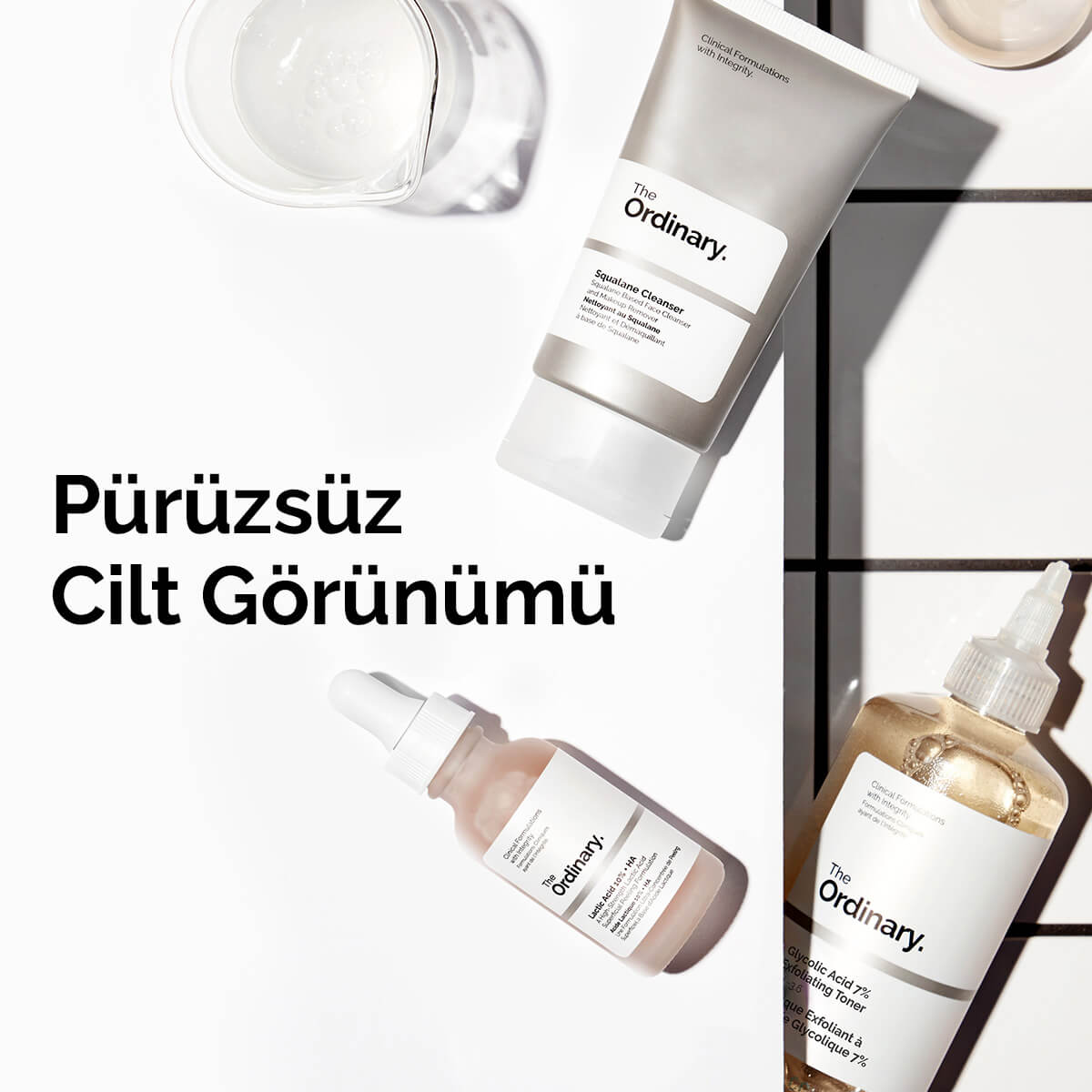 The Ordinary. Pürüzsüz Cilt Ürünleri