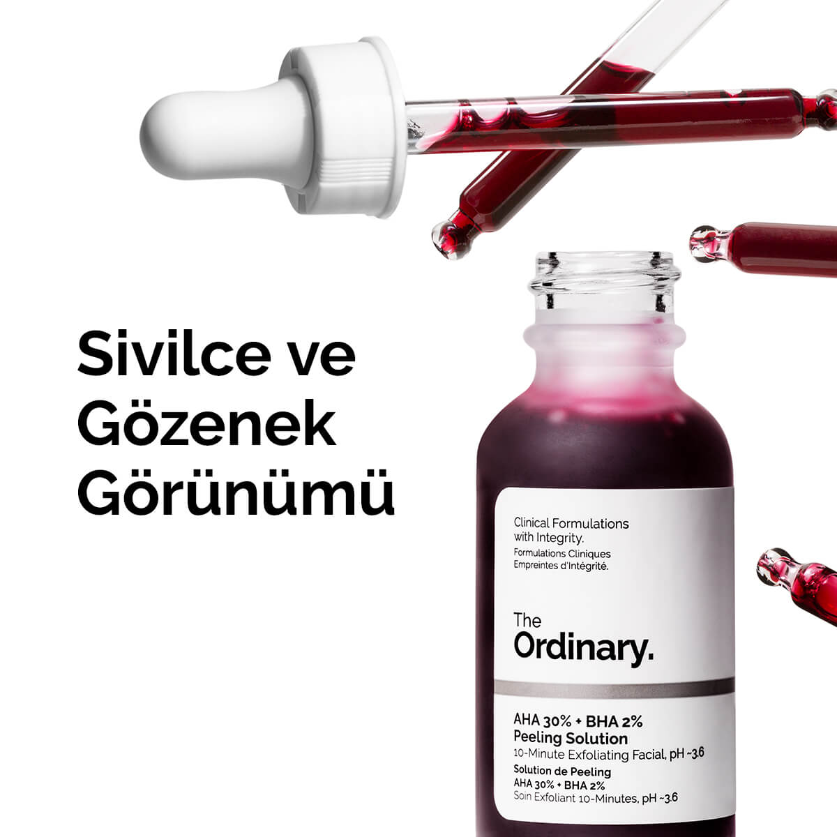 The Ordinary. Düzensiz Cilt Ürünleri