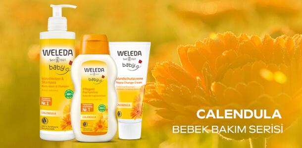 Calendula Bebek Bakım Serisi