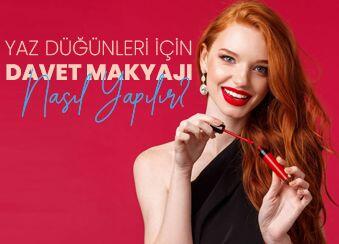Yaz Düğünleri İçin Davet Makyajı Nasıl Yapılır?