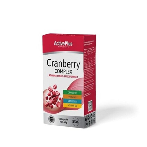 ActivePlus Cranberry Complex Takviye Edici Gıda 60 Kapsül - 1