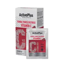 ActivePlus Cranberry Vitamin C İçeren Takviye Edici Gıda 10 Toz Saşe - 1