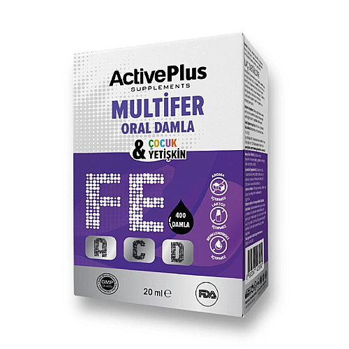 ActivePlus Multifer Damla 20 ml (Promosyon Ürünü) - 1