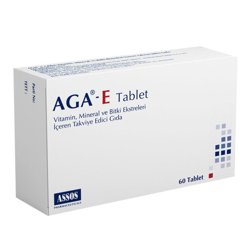AGA-E Takviye Edici Gıda 60 Tablet - 1