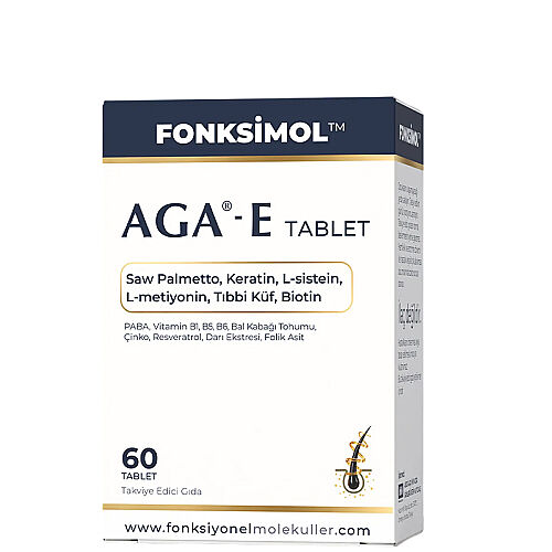 AGA-E Takviye Edici Gıda 60 Tablet - Assos İlaç