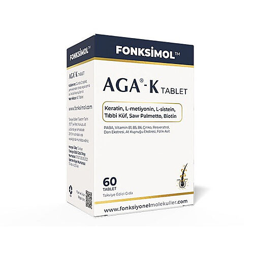 AGA-K Takviye Edici Gıda 60 Tablet - Assos İlaç
