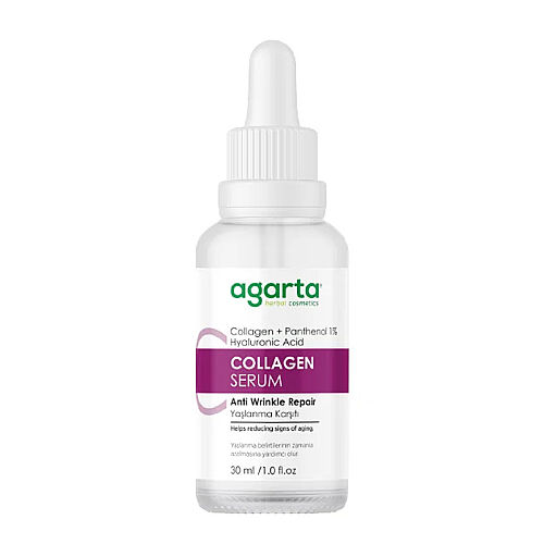 Agarta Collagen Yaşlanma Karşıtı Cilt Bakım Serumu 30 ml - Agarta