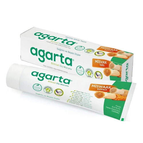 Agarta Misvak Özlü Bitkisel Diş Macunu 100 ml - 1