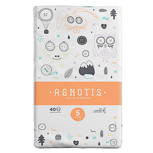 Agnotis Baby Bebek Bezi No5 - 40'lı Paket - Agnotis