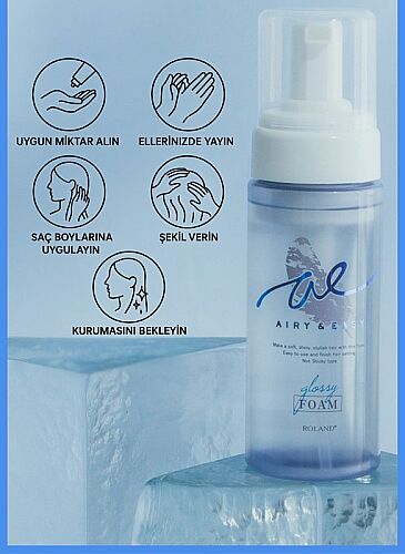 Airy Easy Glossy Foam Saç Köpüğü 150 ml - Airy Easy (1)