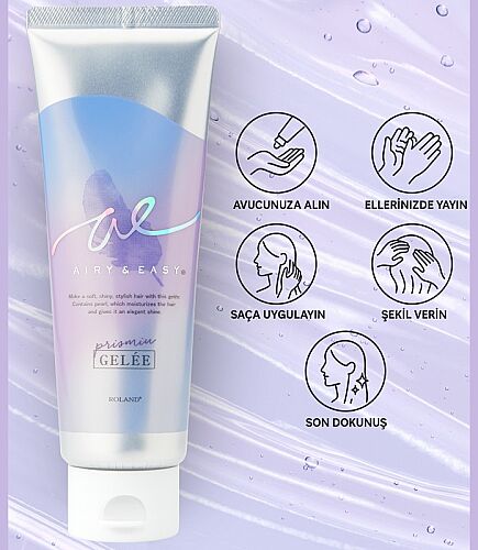 Airy Easy Prism Hair Gelee Işıltılı Saç Şekillendirici 100 ml - Airy Easy (1)