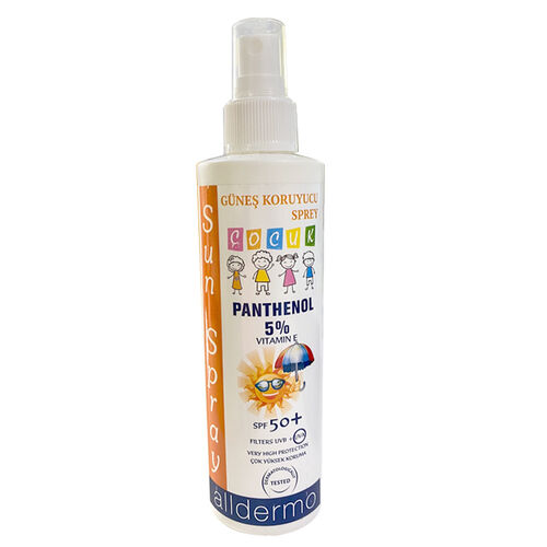 Alldermo Kids Güneş Koruyucu Sprey Spf50 + 200 ml - Alldermo