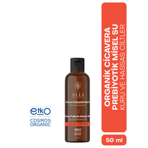 Alls Biocosmetics Organik CicaVera Prebiyotik Misel Su 50 ml - 3