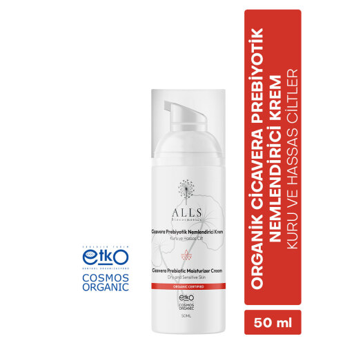Alls Biocosmetics Organik CicaVera Prebiyotik Nemlendirici Krem 50 ml - Alls Biocosmetics (1)