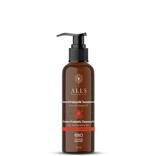 Alls Biocosmetics Organik CicaVera Prebiyotik Temizleme Jeli 100 ml - 1