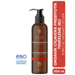 Alls Biocosmetics Organik CicaVera Prebiyotik Temizleme Jeli 200 ml - 3