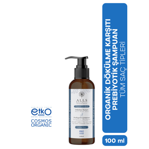 Alls Biocosmetics Organik Dökülme Karşıtı Prebiyotik Şampuan 100 ml - 3