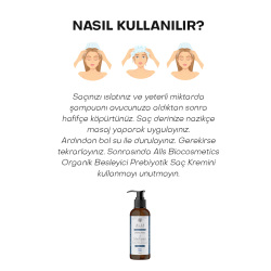 Alls Biocosmetics Organik Dökülme Karşıtı Prebiyotik Şampuan 100 ml - 6