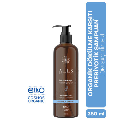 Alls Biocosmetics Organik Dökülme Karşıtı Prebiyotik Şampuan 350 ml - 3