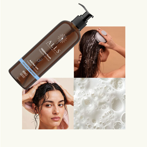 Alls Biocosmetics Organik Dökülme Karşıtı Prebiyotik Şampuan 350 ml - 7