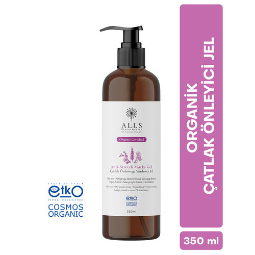 Alls Biocosmetics Organik Anti Stretch Mark Çatlak Önlemeye Yardımcı Jel 350 ml (Promosyon Ürünü) - 3