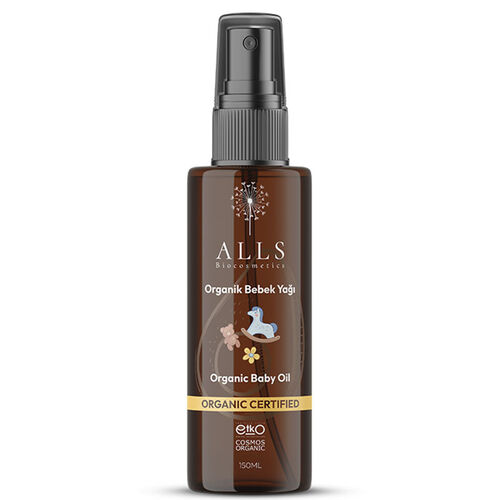 Alls Biocosmetics - Alls Biocosmetics Organik Bebek Yağı 150 ml