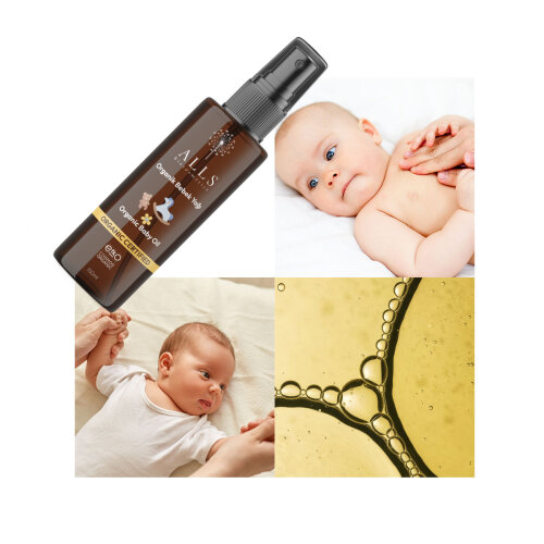 Alls Biocosmetics Organik Bebek Yağı 150 ml - 7