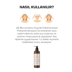 Alls Biocosmetics Organik Besleyici Prebiyotik Saç Kremi 350 ml - 8