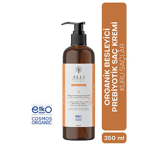 Alls Biocosmetics Organik Besleyici Prebiyotik Saç Kremi 350 ml - Alls Biocosmetics