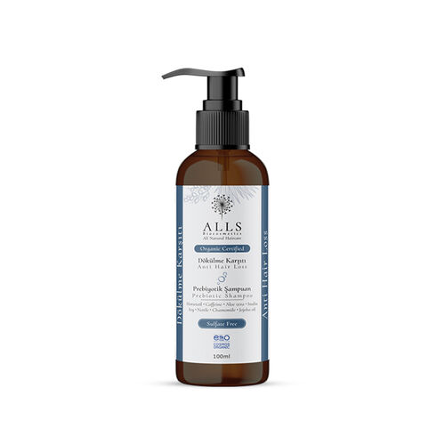 Alls Biocosmetics Organik Dökülme Karşıtı Prebiyotik Şampuan 100 ml (Promosyon Ürünü) - 3