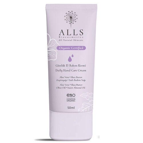 Alls Biocosmetics - Alls Biocosmetics Organik Günlük El Bakım Kremi 50 ml