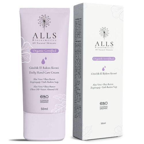 Alls Biocosmetics Organik Günlük El Bakım Kremi 50 ml (Promosyon Ürünü) - Diğer