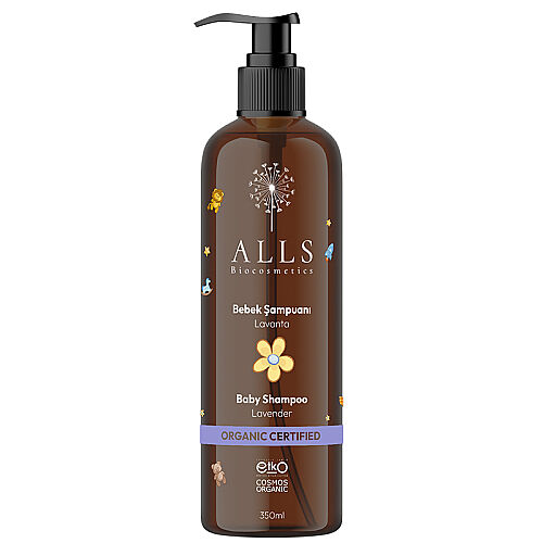 Alls Biocosmetics Organik Lavantalı Bebek Şampuanı 350 ml - Alls Biocosmetics