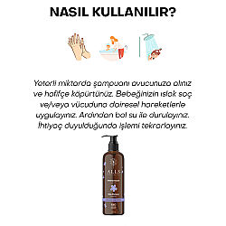 Alls Biocosmetics Organik Lavantalı Bebek Şampuanı 350 ml - 5
