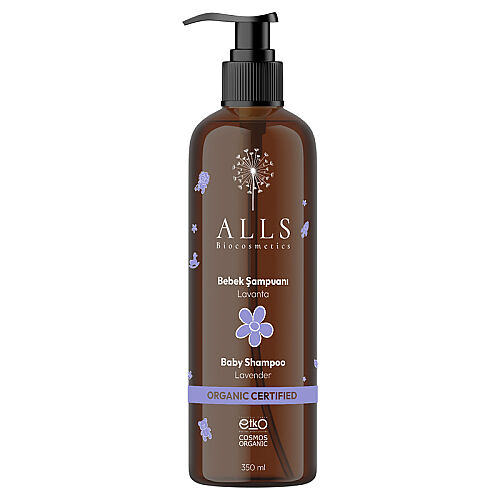 Alls Biocosmetics Organik Lavantalı Bebek Şampuanı 350 ml - Alls Biocosmetics
