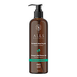 Alls Biocosmetics Organik Portakal ve Nane Duş Jeli 350 ml - 1