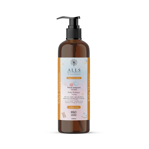Alls Biocosmetics Organik Portakallı Bebek Şampuanı 350 ml - 1