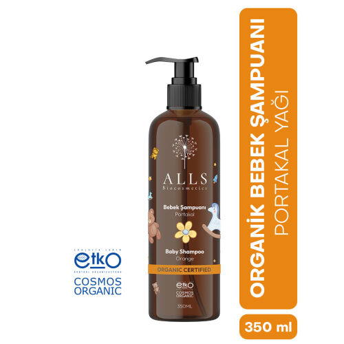 Alls Biocosmetics Organik Portakallı Bebek Şampuanı 350 ml (Promosyon Ürünü) - Diğer (1)